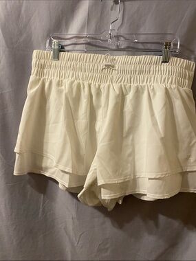 Target Women's Cream Double-Layer Athletic Skort